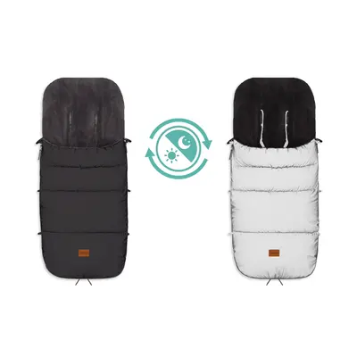 Sac iarna pentru carucior reflectorizant Kinley black Fillikid