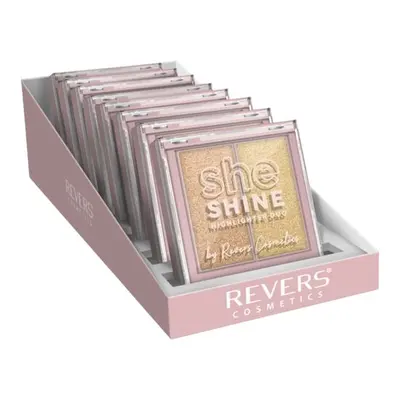 Pudră iluminatoare Duo She Shine set 8 bucăți  7,2 g &ndash; Revers