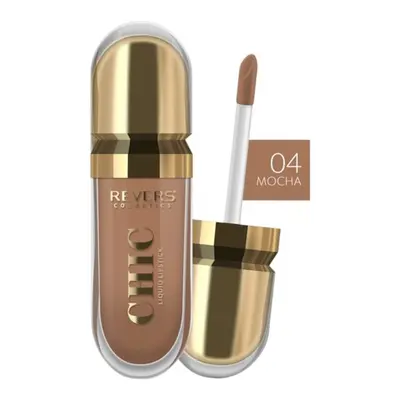 Ruj lichid Chic nr 4 Mocha, Revers, 7,5 ml