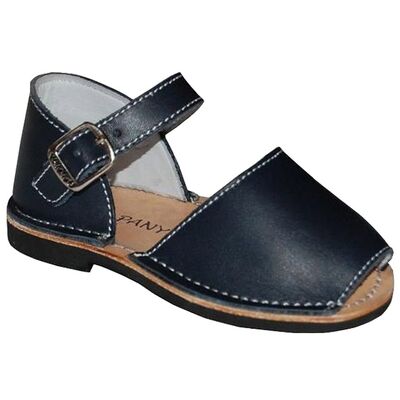 Sandale B1820 Bleumarin din piele, Panyno, 32