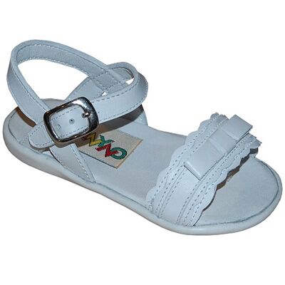 Sandale B813 Albe din piele, Panyno, 20