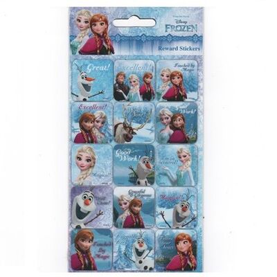 Set 15 autocolante reutilizabile Frozen, 95x195 mm