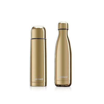 Set 2 Termosuri Lichide Miniland MyBaby@Me Gold 500 ml TNA89259
