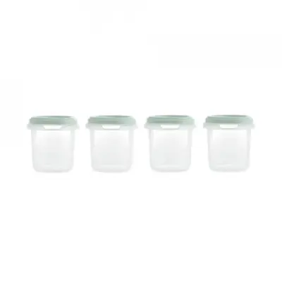 Set 4 recipiente gradate Miniland Mint 200 ml TNA89520