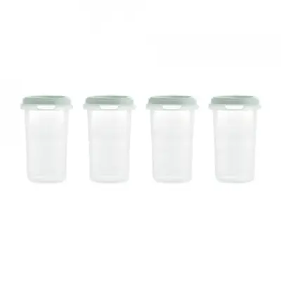 Set 4 recipiente gradate Miniland Mint 330 ml TNA89526