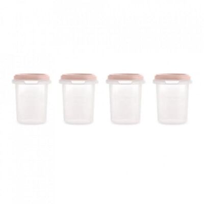 Set 4 recipiente gradate Miniland Terra Blush 250 ml TNA89541