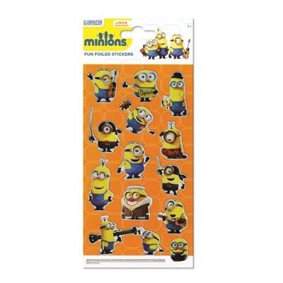 Set autocolante reutilizabile Minions, 110x245 mm