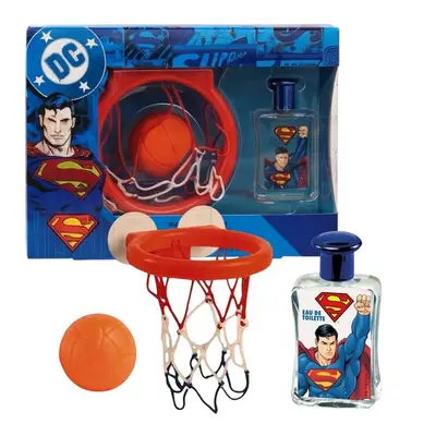 Set cadou băieți Superman, cu apă de toaleta 50 ml & cos de baschet, 2229
