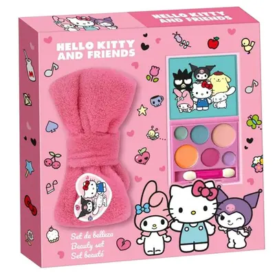 Set cadou cu bentita si machiaj Hello Kitty & Friends, 4061
