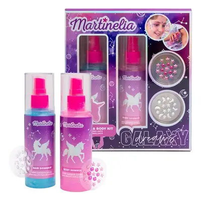 Set sclipici pentru păr si corp Cosmic Glowy Galaxy Dreams, Martinelia, 85429