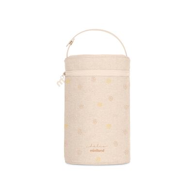 Geanta izoterma dubla Miniland Thermibag Vanilla pentru 2 x 500 ml TNA89499