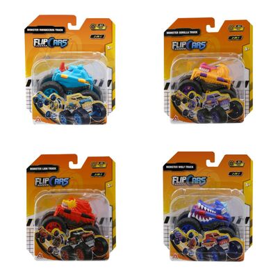 Masinuta transformabila, 2 in1 Monster Car BKFEU463875A