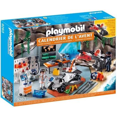 Playmobil - Calendar de Craciun cu 24 de surprize - atelierul spionilor ARTPM9263