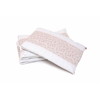 Set protectii patut Pink Ducks, din bumbac, 50x100 cm KDE20NBPKDKBABY