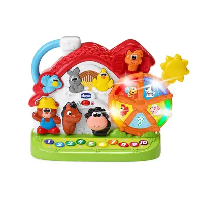 Jucarie vorbitoare Chicco Noua Ferma, IT/EN, 1-4ani CHC09604-1