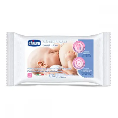 Servetele umede Chicco pentru igiena sanului 72 buc 0 luni+ CHC09166-7