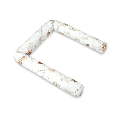 Aparatoare pentru patut, MimiNu, Tip rulou, Cu husa detasabila, Lungime 180 cm, Din bumbac certificat Oeko Tex Standard 100, Fairy BYN6426972029469