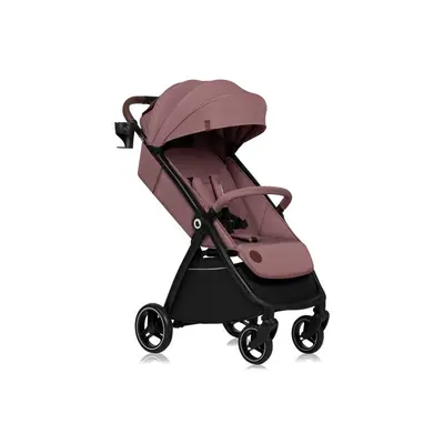 Carucior sport, Lionelo, Ingrid, Capotina impermeabila cu filtru UPF50+, Pana la 22 Kg, Spatar reglabil in 3 pozitii, Include suport pahar si plasa de tantari, Sistem pentru pliere automata, 6 luni+, Roz BYNLO-INGRID_PINK_MAUVE