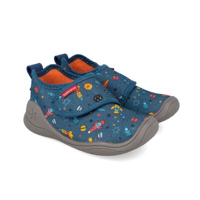Incaltaminte de interior Biomecanics 251282-A ZAPATILLA ESTAMPADA, bleumarine (Marime: 30 (18,8-19,4 cm)) JEM251282-A-30