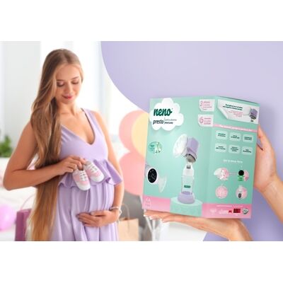 Neno Presto – Pompa de sân fără fir cu trei faze JEMNEN-MAM-LK014