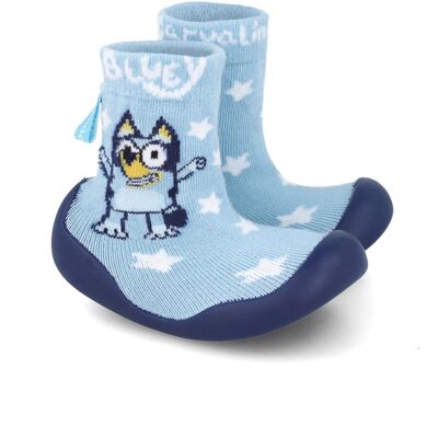 Sosete Bluey antiderapante pentru copii 251850, albastru (Marime: 21 (12,8-13,4 cm)) JEM251850-A-21