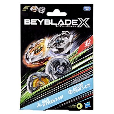 BEYBLADE X PACHET DUO GALE WYVERN 3-60T SI SWORD DRAN 3-80B VIVF9586_G1543