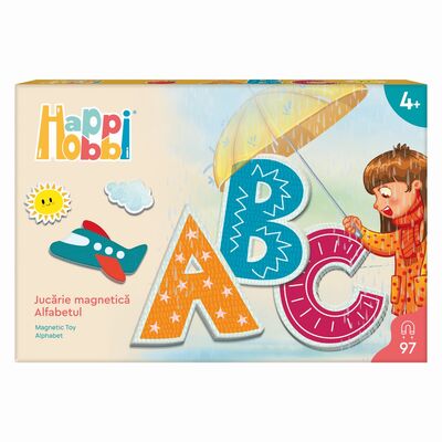 HAPPI HOBBI JUCARIE MAGNETICA ALFABETUL VIV1029-64533