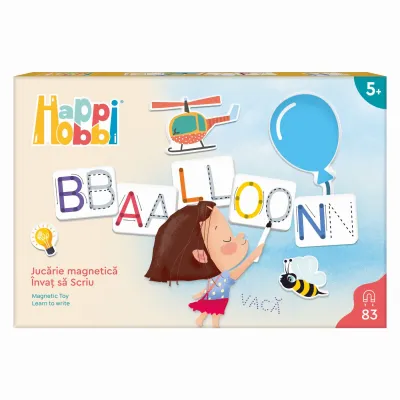 HAPPI HOBBI JUCARIE MAGNETICA INVAT SA SCRIU VIV1029-64557