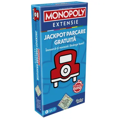 MONOPOLY EXTENSIE JACKPOT DE PARCARE GRATUITA PENTRU JOCUL MONOPOLY IN LIMBA ROMANA VIVG0718