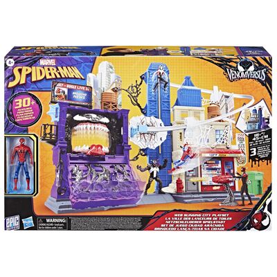 SET DE JOACA MARVEL SPIDER MAN VENOM VERSUS WEB CITY SLINGING VIVG0737
