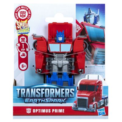 TRANSFORMERS EARTHSPARK FIGURINA OPTIMUS PRIME 1 STEP SMASH TO CHANGE VIVG0742_G0994