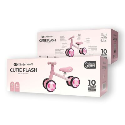 BICICLETA ECHILIBRU CUTIE FLASH, PINK VIVKRCUFL00PNK0000