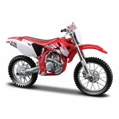 MAISTO MOTOCICLETA METALICA CU STAND EDITIE SPECIALA YAMAHA YZ 45OF SCARA 1 LA 18 VIVMST39047_YZ45OF