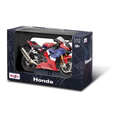 MAISTO MOTOCICLETA METALICA CU STAND HONDA CBR 1000RR R FIREBLADE SP SCARA 1 LA 12 VIVMST32705