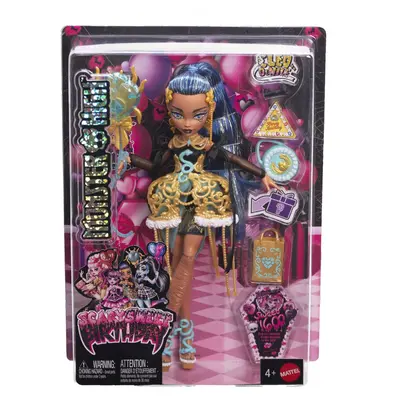 MONSTER HIGH ZIUA DE NASTERE DULCE SI INFRICOSATOARE PAPUSA CLEO DE NILE CU ACCESORII VIVMTJBG76
