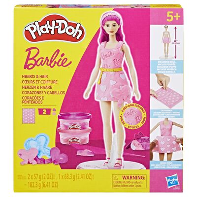 PLAY DOH BARBIE SET PLASTELINA INIMIOARE SI PAR VIVG1357