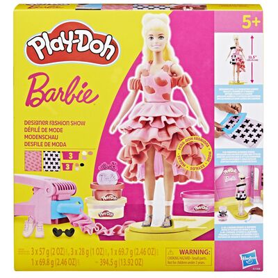 PLAY DOH BARBIE SET PLASTELINA PREZENTARE DE MODA A DESIGNERILOR VIVG1356