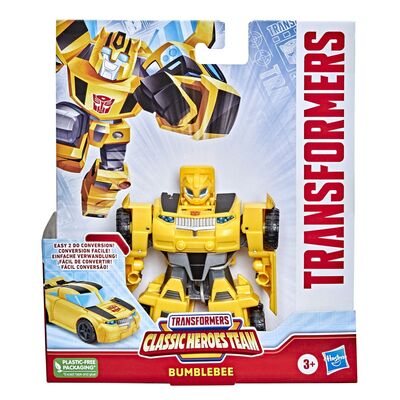 TRANSFORMERS CLASSIC HEROES TEAM ROBOT BUMBLEBEE CONVERTIBIL VIVF0719_G0886