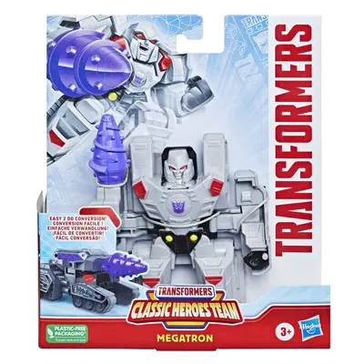 TRANSFORMERS CLASSIC HEROES TEAM ROBOT MEGATRON CONVERTIBIL VIVF0719_F4444
