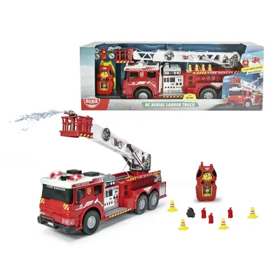 DICKIE MASINA DE POMPIERI CU TELECOMANDA PULVERIZATOR DE APA SI SCARA 62CM VIV203719022038