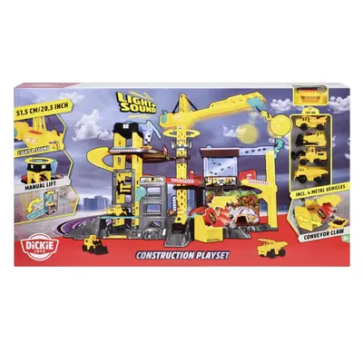 DICKIE TOYS SET DE CONSTRUCTII CU LUMINI SI SUNETE VIV203339001