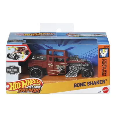 HOT WHEELS MASINUTA METALICA CU SISTEM PULL BACK BONE SHAKER MUSCLE MANIA SCARA 1 LA 43 VIVMTHPR70_HPR87