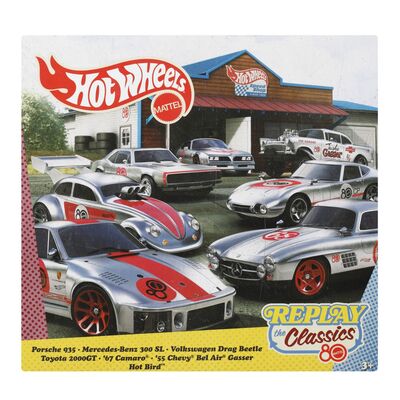 HOT WHEELS REPLAY THE CLASSIC SET 7 MASINUTE METALICE SCARA 1 LA 64 VIVMTJHF01