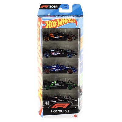 HOT WHEELS SET 5 MASINUTE METALICE FORMULA 1 2024 VIVMTJGF58