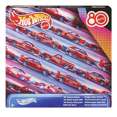 HOT WHEELS SILVER SERIES ANIVERSAREA A 80 DE ANI SET 8 MASINUTE METALICE SCARA 1 LA 64 VIVMTJGK09
