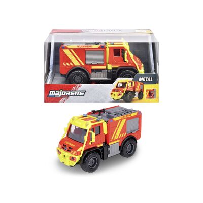 MAJORETTE MASINA METALICA DE POMPIERI MERCEDES UNIMOG U530 SCARA 1 LA 43 VIV8503712006038