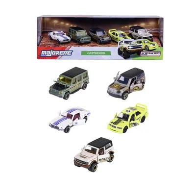 MAJORETTE SET 5 MASINUTE METALICE CASTHEADS 7.5CM VIV8504105002