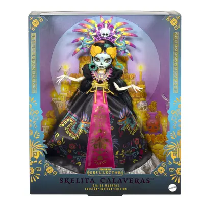 MONSTER HIGH SKULLECTOR PAPUSA SKELITA CALAVERAS EDITIA DIA DE MUERTOS VIVMTJDR63