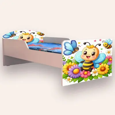 Pat Albinuta Mediu 2-8 ani Simplu Cu saltea CMG52235667997012