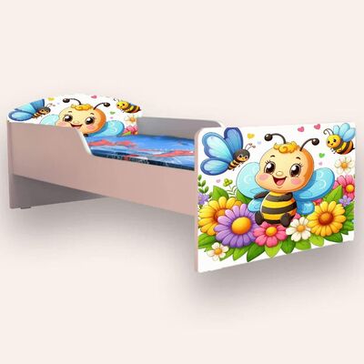 Pat Albinuta Mic 2-6 ani Simplu Fara saltea CMG52235667898708